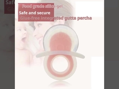 খাদ্য গ্রেড হস্তনির্মিত সিলিকন দাঁত আঠালো খেলনা 40 গ্রাম