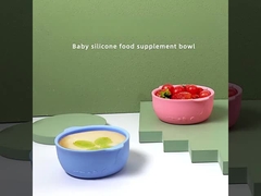 বাইনারাল গোলাকার শিশুদের সিলিকন প্লেট 92 গ্রাম ব্যক্তিগতকৃত