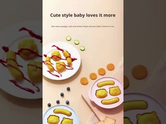 ইউনিসেক্স বেবি প্লেট এবং বাটি ফুডিংয়ের সময় ফাটালেট মুক্ত আবশ্যক